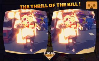 Pixel Strike Zombies VR poster