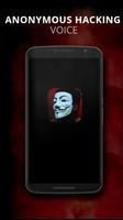 Anonymous Hacking Voice poster
