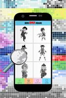 Colorear Goku Pixel By Number Art capture d'écran 3