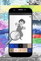 Colorear Goku Pixel By Number Art capture d'écran 2