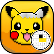 Color by Number Pokemon Pixel Art Free