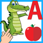 ABC Kids Coloring Book - Alphabet, Animals, Fruit icono