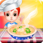 صانع الحساء لذيذ للفتيات الغنية - لعبة الطبخ أيقونة