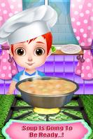 صانع الحساء لذيذ للفتيات الغنية - لعبة الطبخ تصوير الشاشة 3