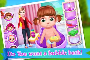 Babysitter Mania - Crazy Baby Care Time syot layar 2