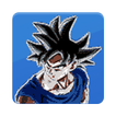 Goku Saiya Coloring By Number - Pixel Art