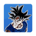 Goku Ultra Color By Number - Pixel Art icon