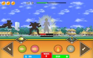 Goku Saiyan Warrior ảnh chụp màn hình 1