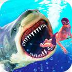 Killer Shark Attack Simulator icône