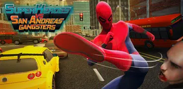 Super heroes Vs San Andreas Gangsters