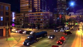 18 Wheeler Truck Simulator اسکرین شاٹ 1