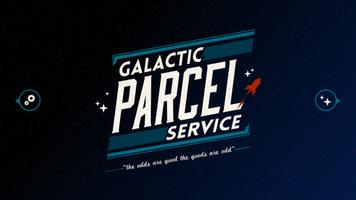 Galactic Parcel Service الملصق