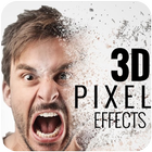 3D Pixel Effects Photo Editor DSLR Camera Blur icône