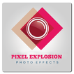 Pixel Explosion Photo Effects