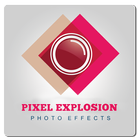 Pixel Explosion Photo Effects أيقونة