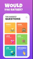 Would you rather? - Hardest Choice Game for Party penulis hantaran