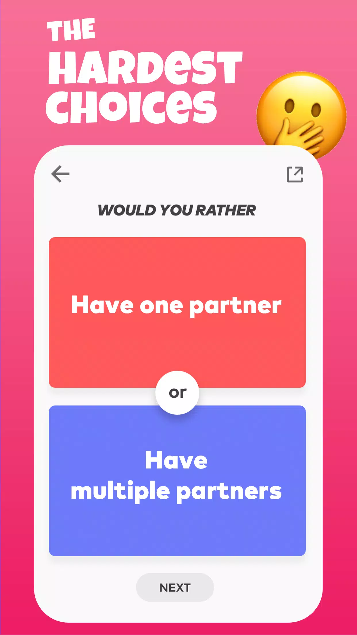 Would you rather? - Hardest Choice Game for Party APK for Android Download