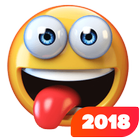 Animated 3D Emoji & New Adult Emoticons icône