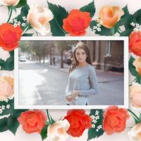 برنامه‌نما Rose Photo Frames عکس از صفحه