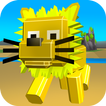 Pixel Lion Survival Simulator