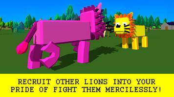 Pixel Lion Survival Simulator 스크린샷 2