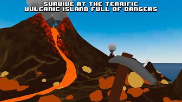 Volcano Island Survival 3D poster