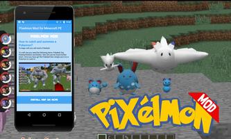 Pixelmon Mod Battle MCPE 海報