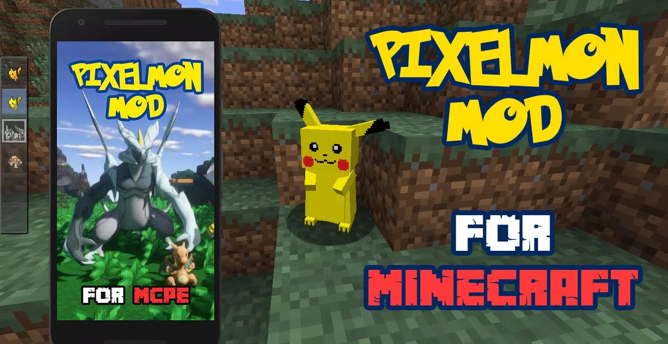 Pixelmon Mod for Minecraft PE APK pour Android Télécharger