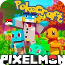 PixelMon mod: craft and cube 3d APK