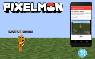 Pixelmon Mod for Minecraft ảnh chụp màn hình 1