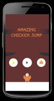 Ninja Chicken Invader Jump Up اسکرین شاٹ 1