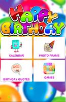 Birthday Memory Affiche