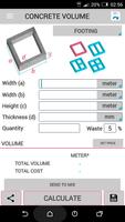 Concrete Calculator Pro plakat