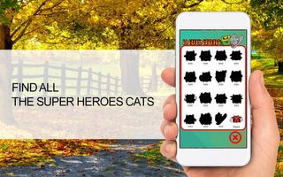 Pocket Cat Go! Heroes Edition ảnh chụp màn hình 2