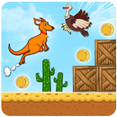 Kangaroo Run:Wild Jungle Adventure Platformer Game aplikacja