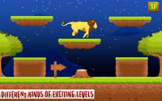 Lion Run: Wild Jungle Adventure Platformer Game скриншот 1