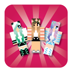 Cute Girl Skins for Minecraft PE 圖標