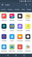 Fab Free Icon Pack Theme Ekran Görüntüsü 3