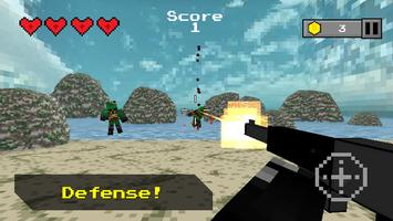Pixel FPS - Shooting Defense capture d'écran 1