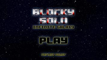 Blocky Solo Infinite Galaxy Affiche