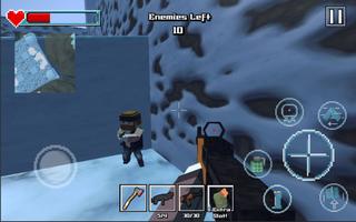 Sniper Shooter Blocky Hitman Ekran Görüntüsü 1