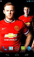 Man Utd Players Live Wallpaper ポスター