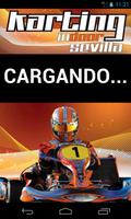 Karting Indoor Sevilla Plakat