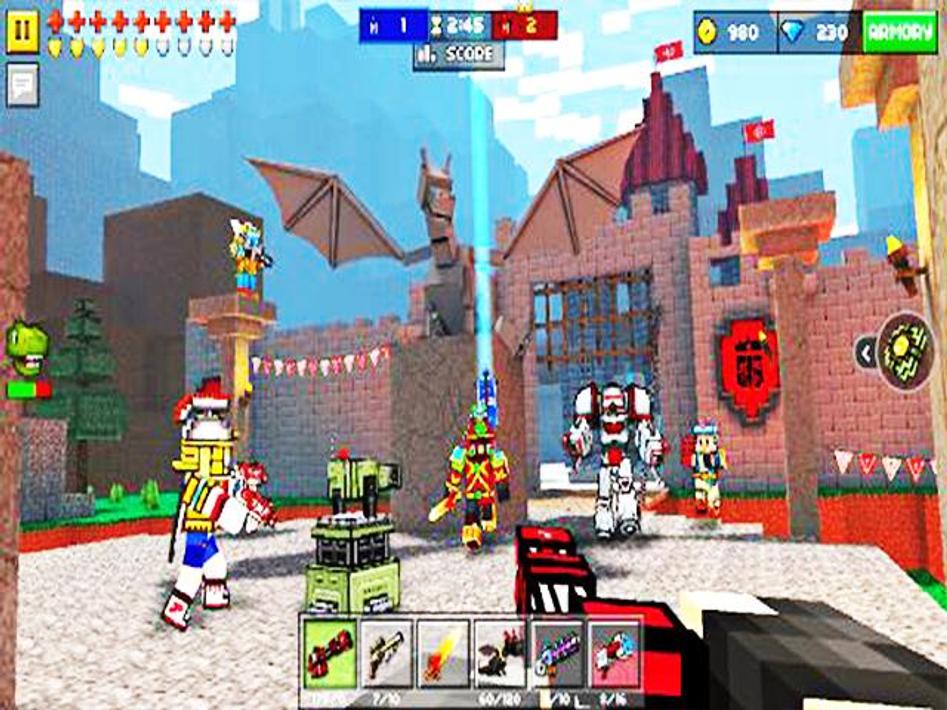 Gangs wars pixel shooter