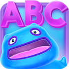 ABC glooton - Alphabet pour en icône
