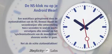 Stationsklok voor Android Wear