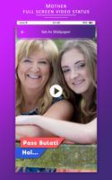 Full screen video status - Mother Video status 스크린샷 1