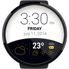 Weather Watch Face أيقونة