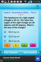 QVprepLite Grad 9 Math Anglais capture d'écran 2