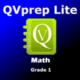 Free QVprep Lite Math Grade 1 icon
